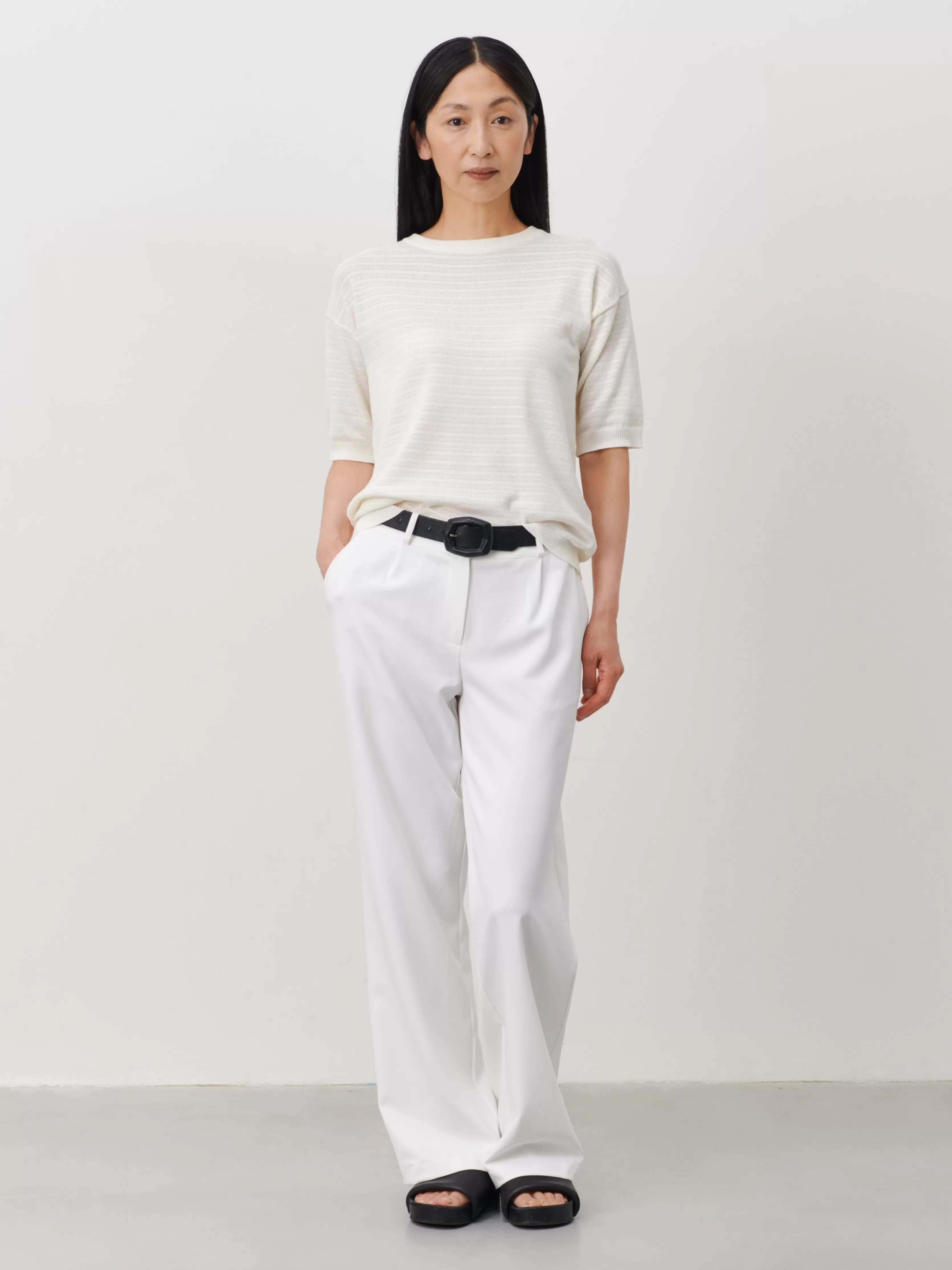 Jane Lushka Alinda Long Pants | White