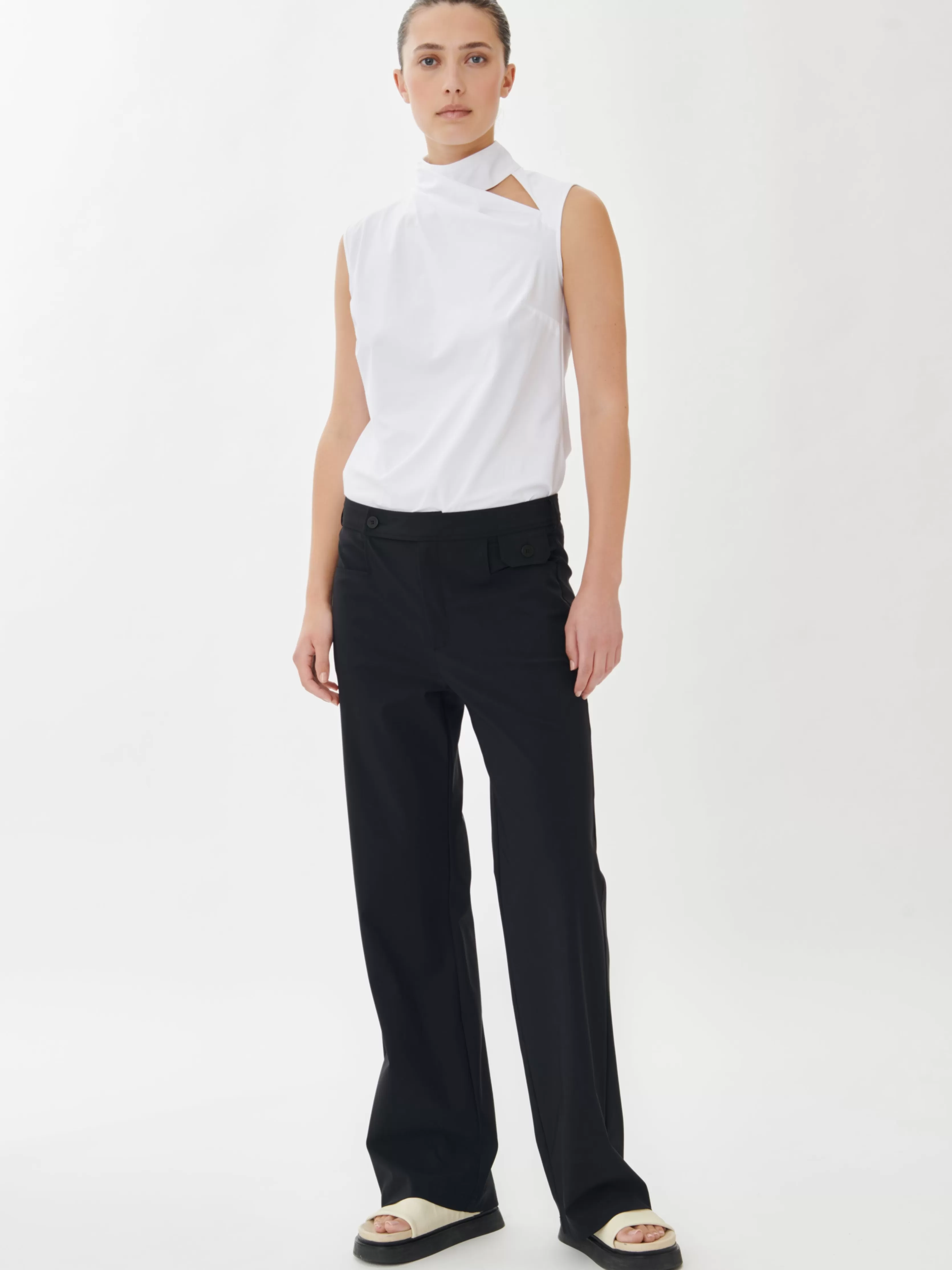 Jane Lushka Angela Pants Technical Jersey | Black