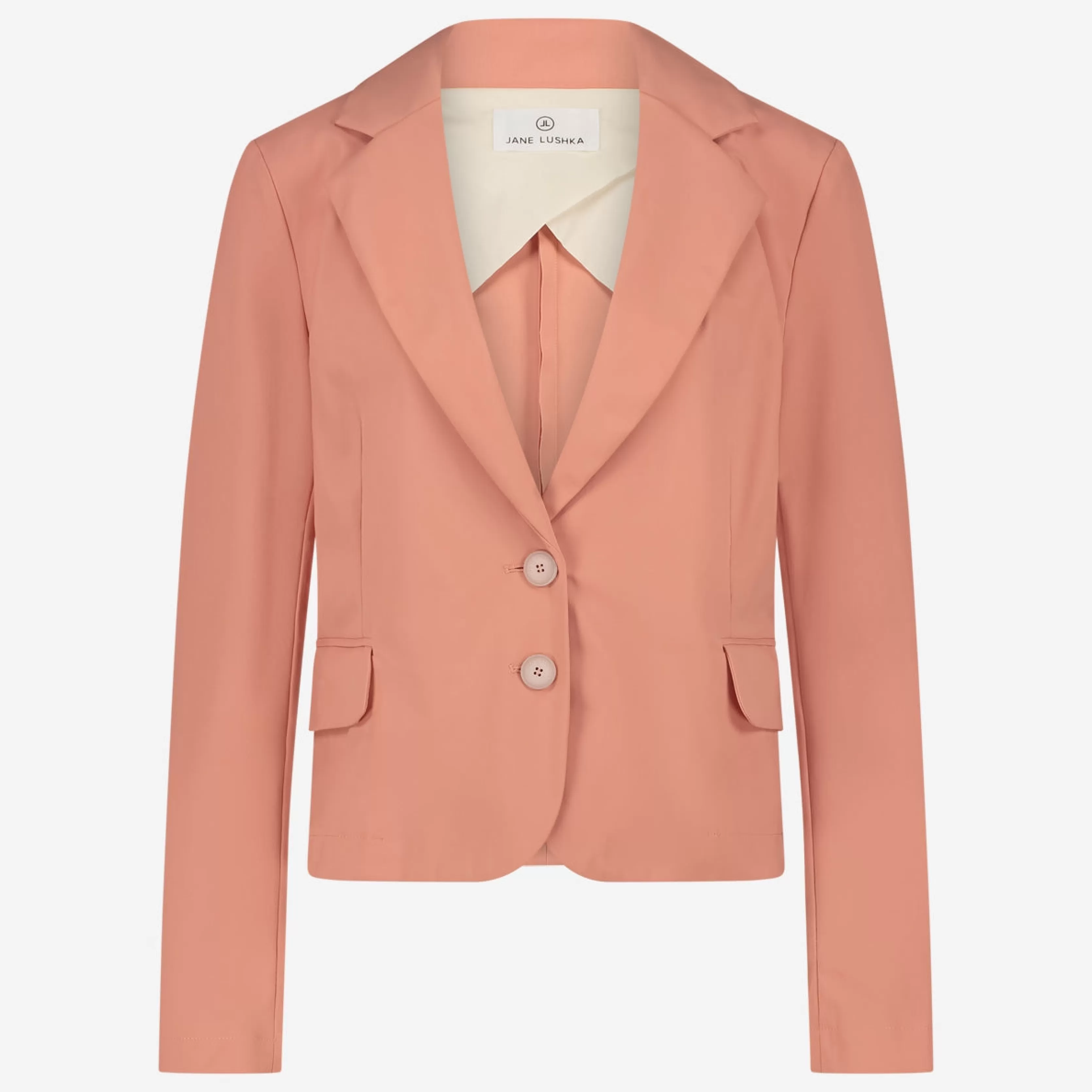 Jane Lushka Atina Blazer Technical Jersey | Apricot