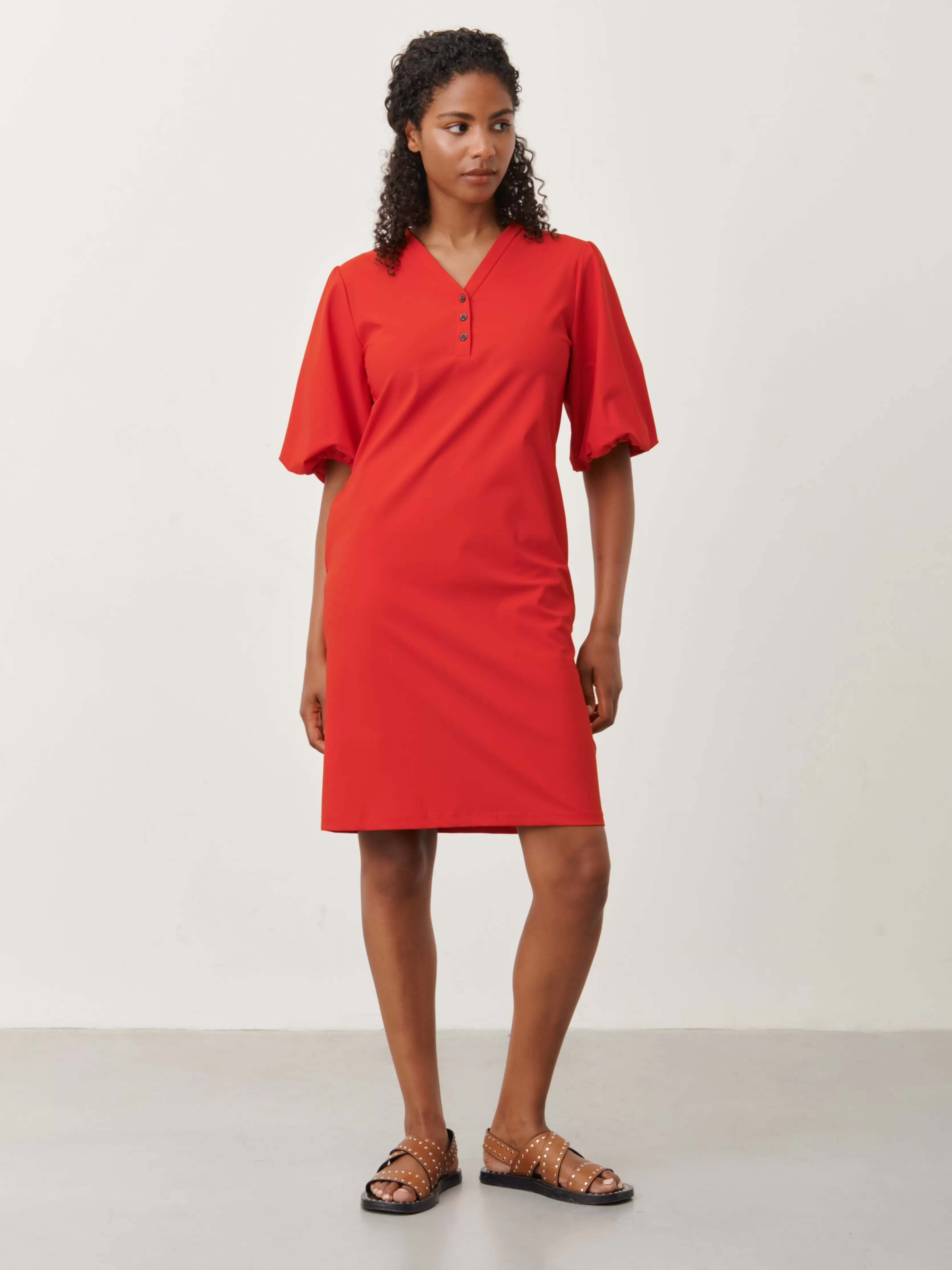 Jane Lushka Ava Dress Technical Jersey | Red