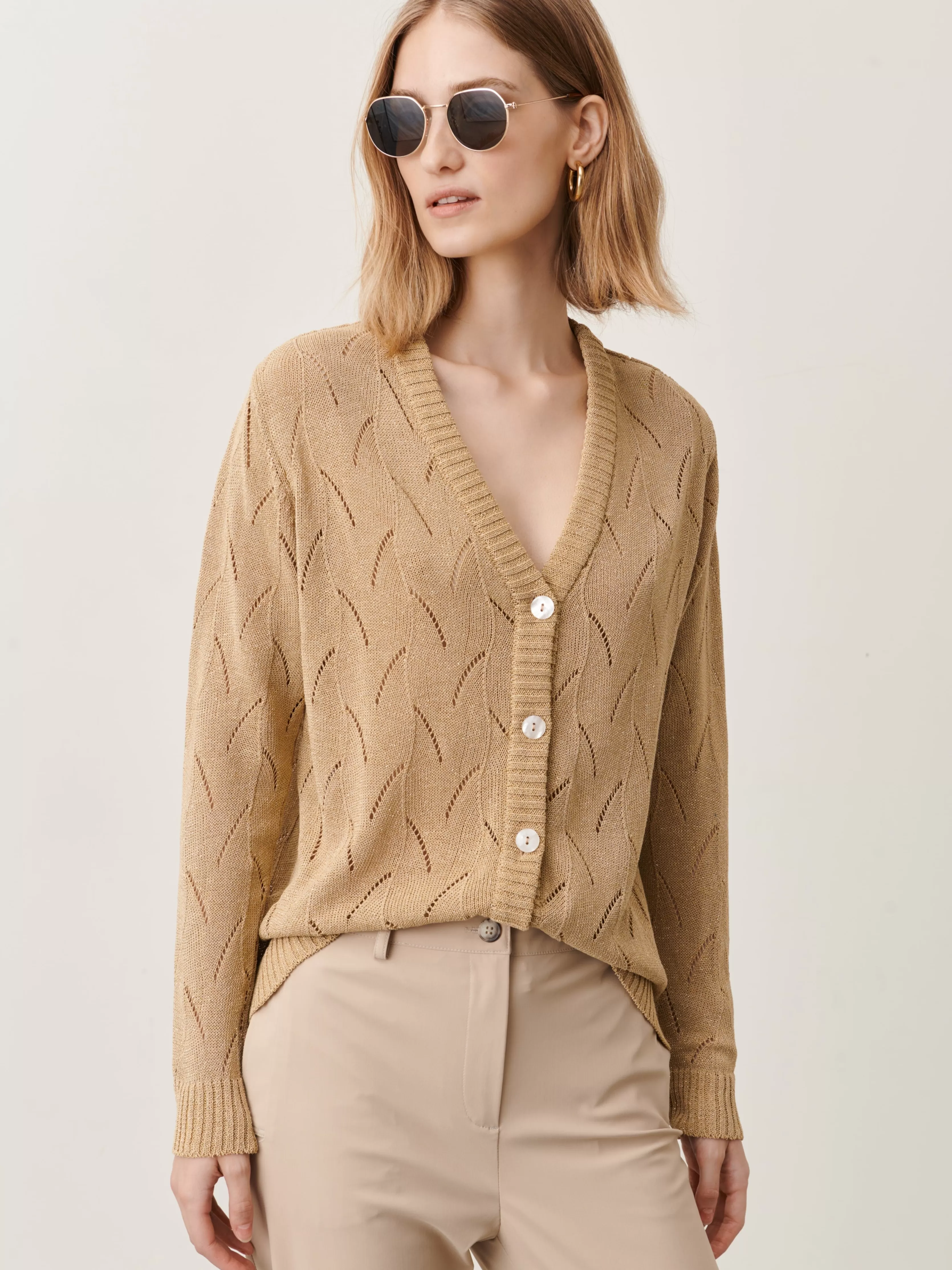 Jane Lushka Cardigan 282051 | Beige