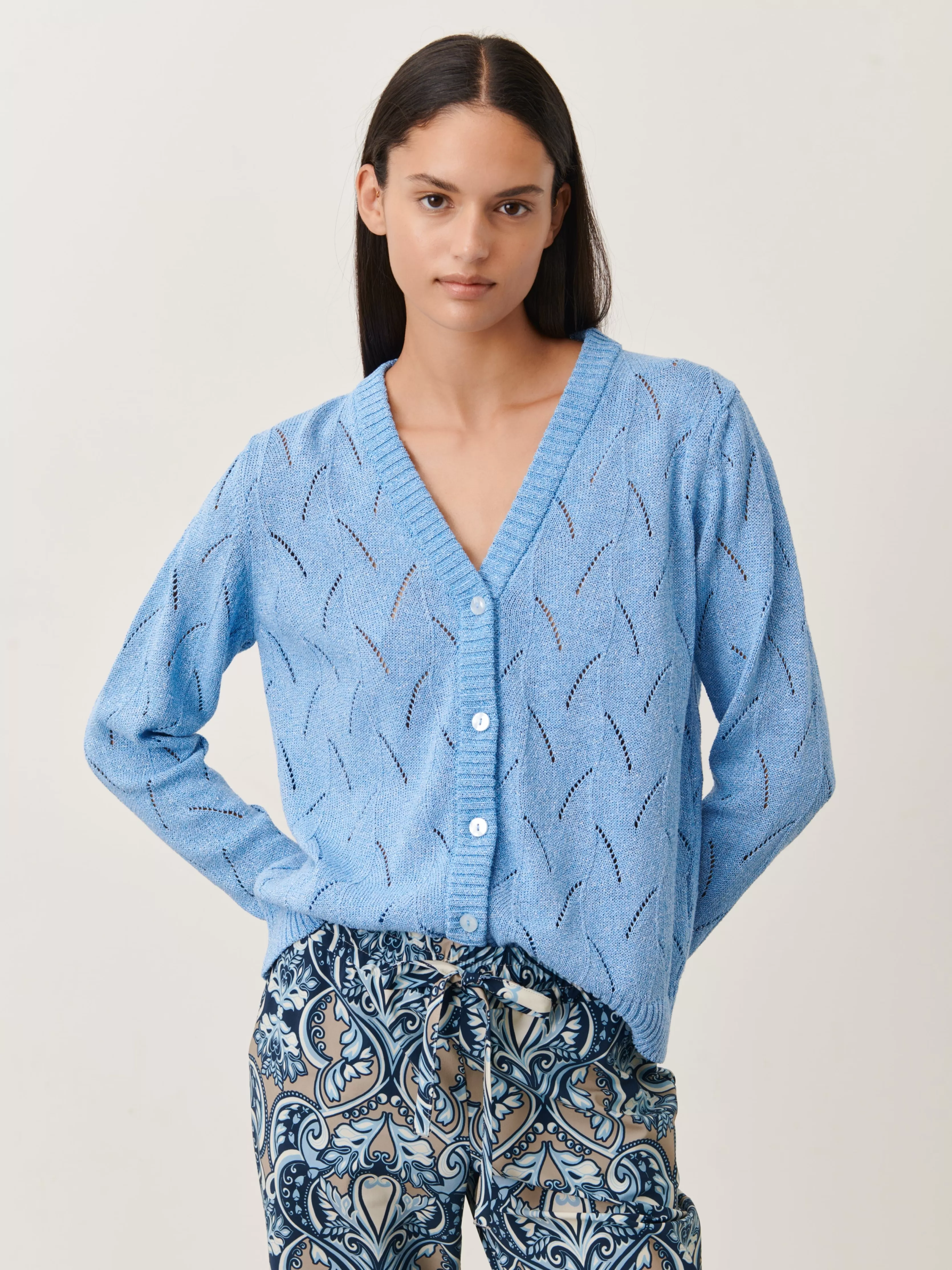 Jane Lushka Cardigan 282051 | Light Blue