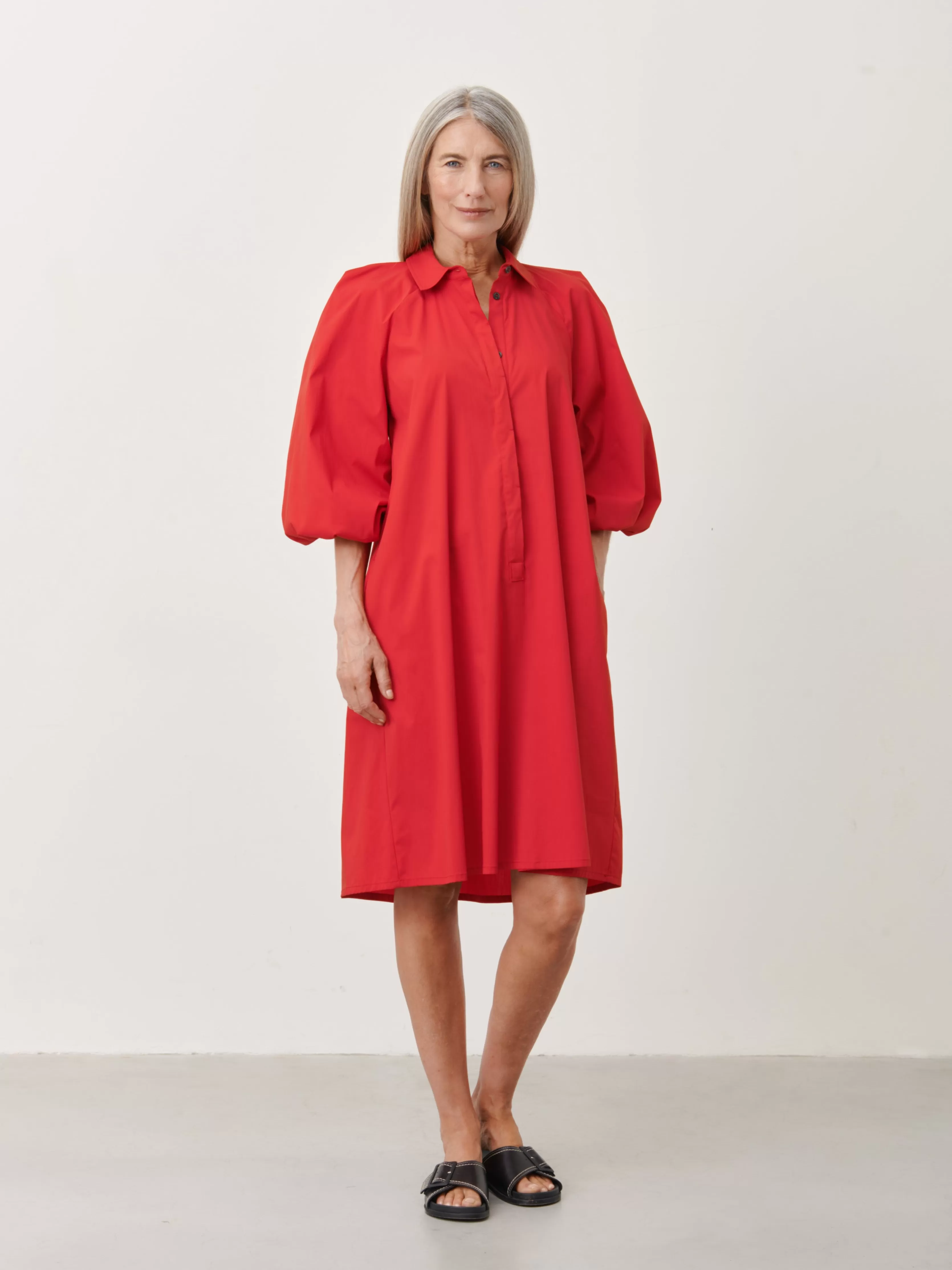 Jane Lushka Carlen Dress Short | Red