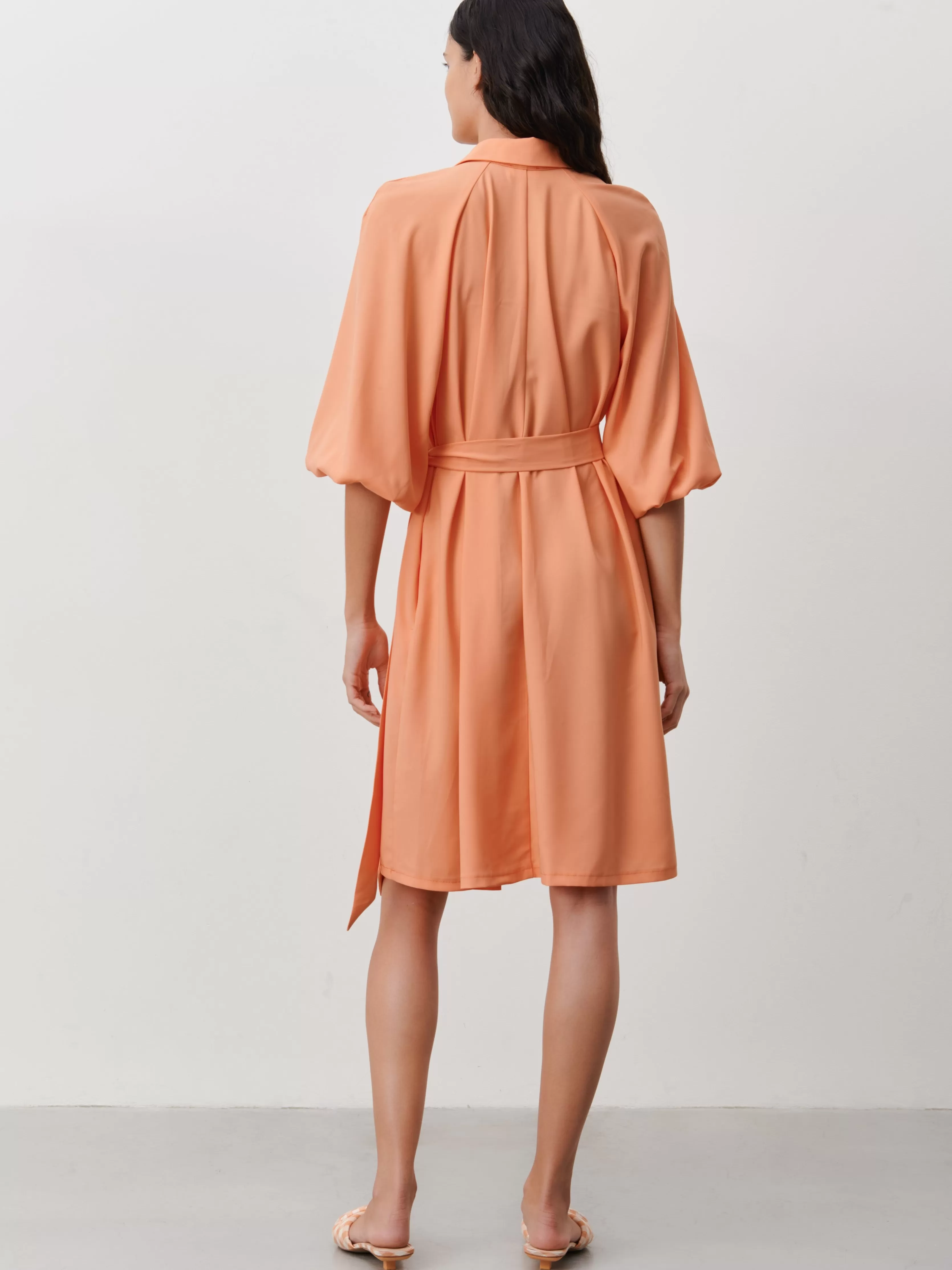 Jane Lushka Carlen Short Dress | Orange