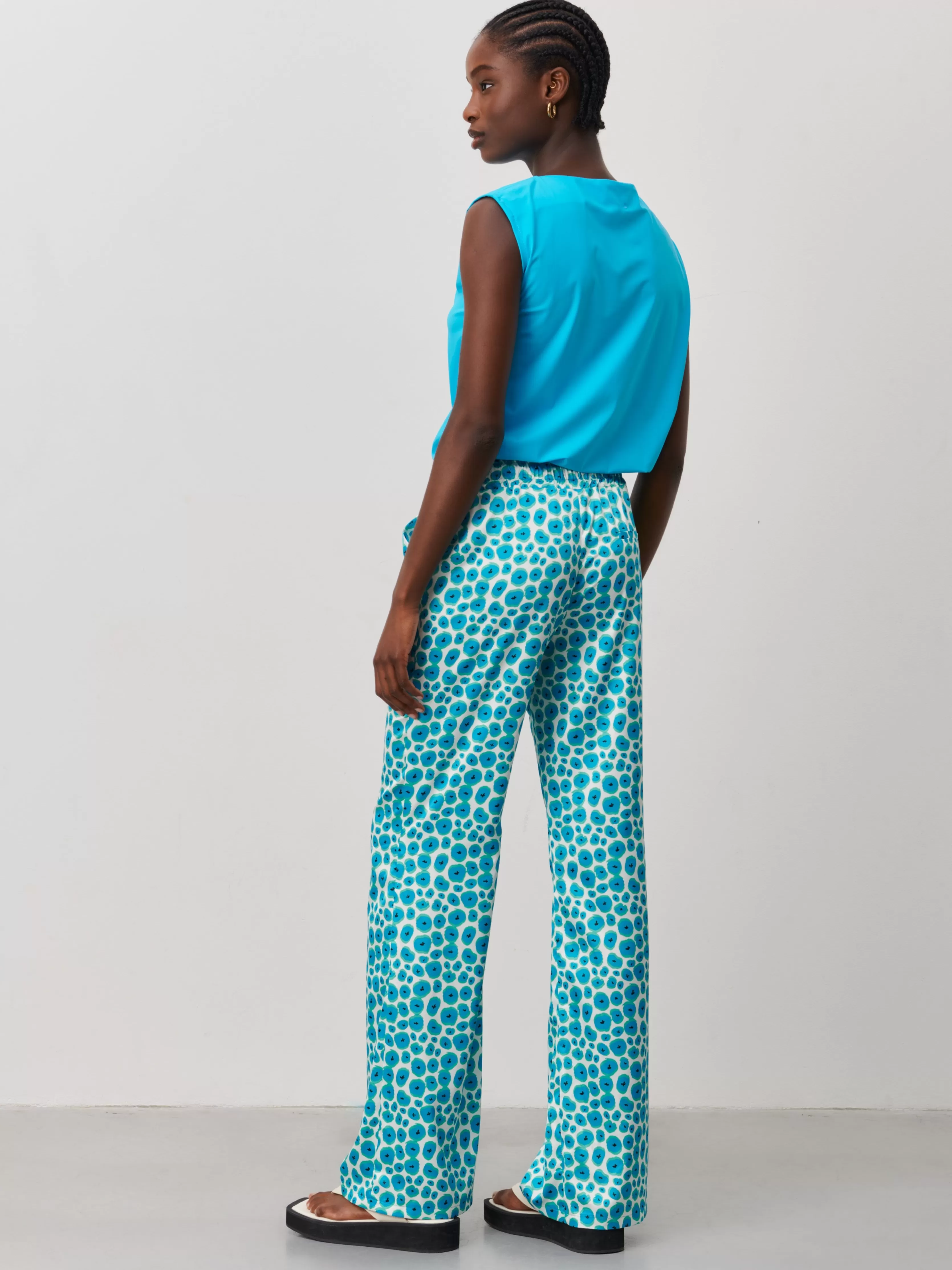 Jane Lushka Carola Pants | Aqua