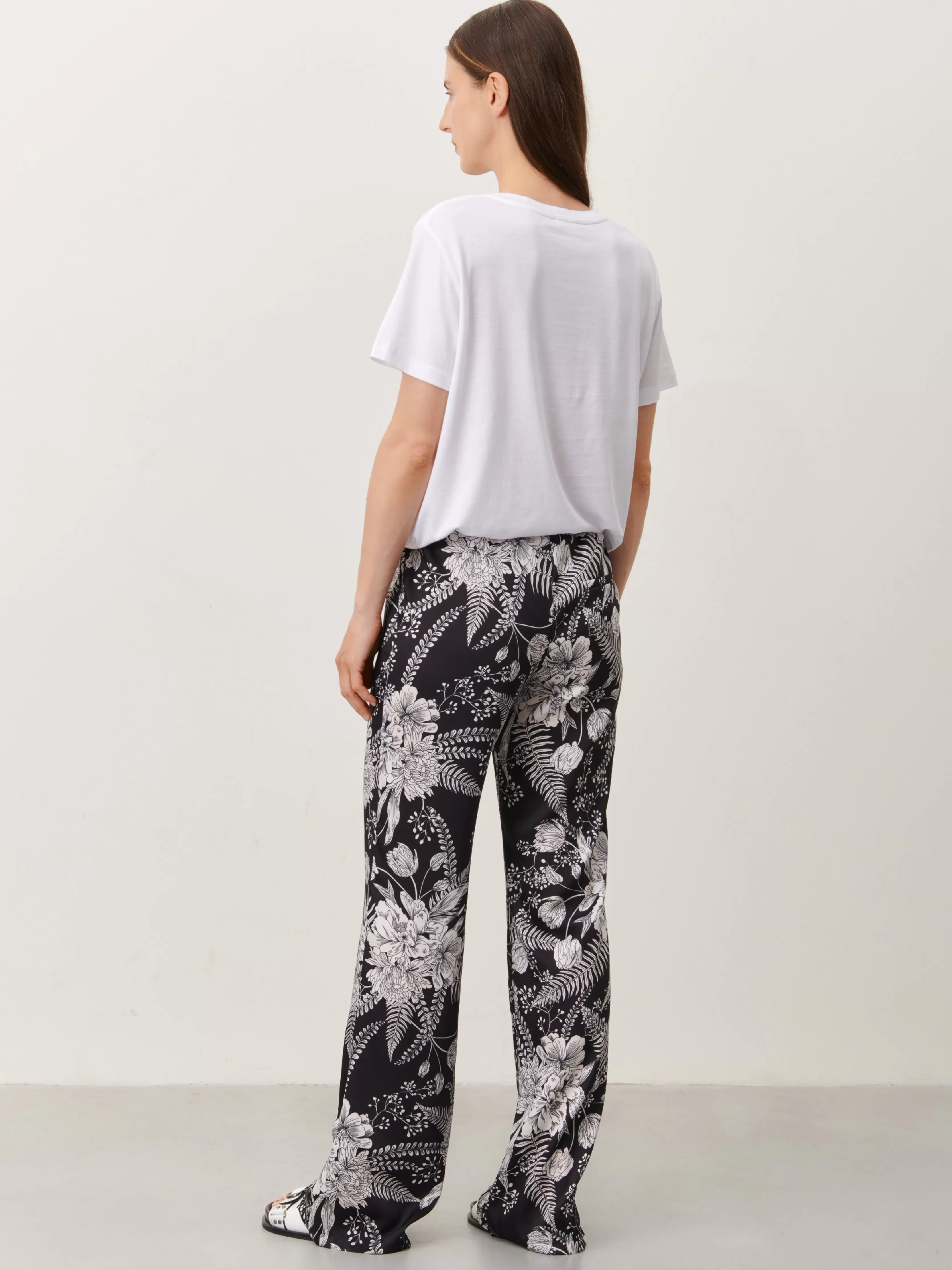 Jane Lushka Carola Pants | Black White