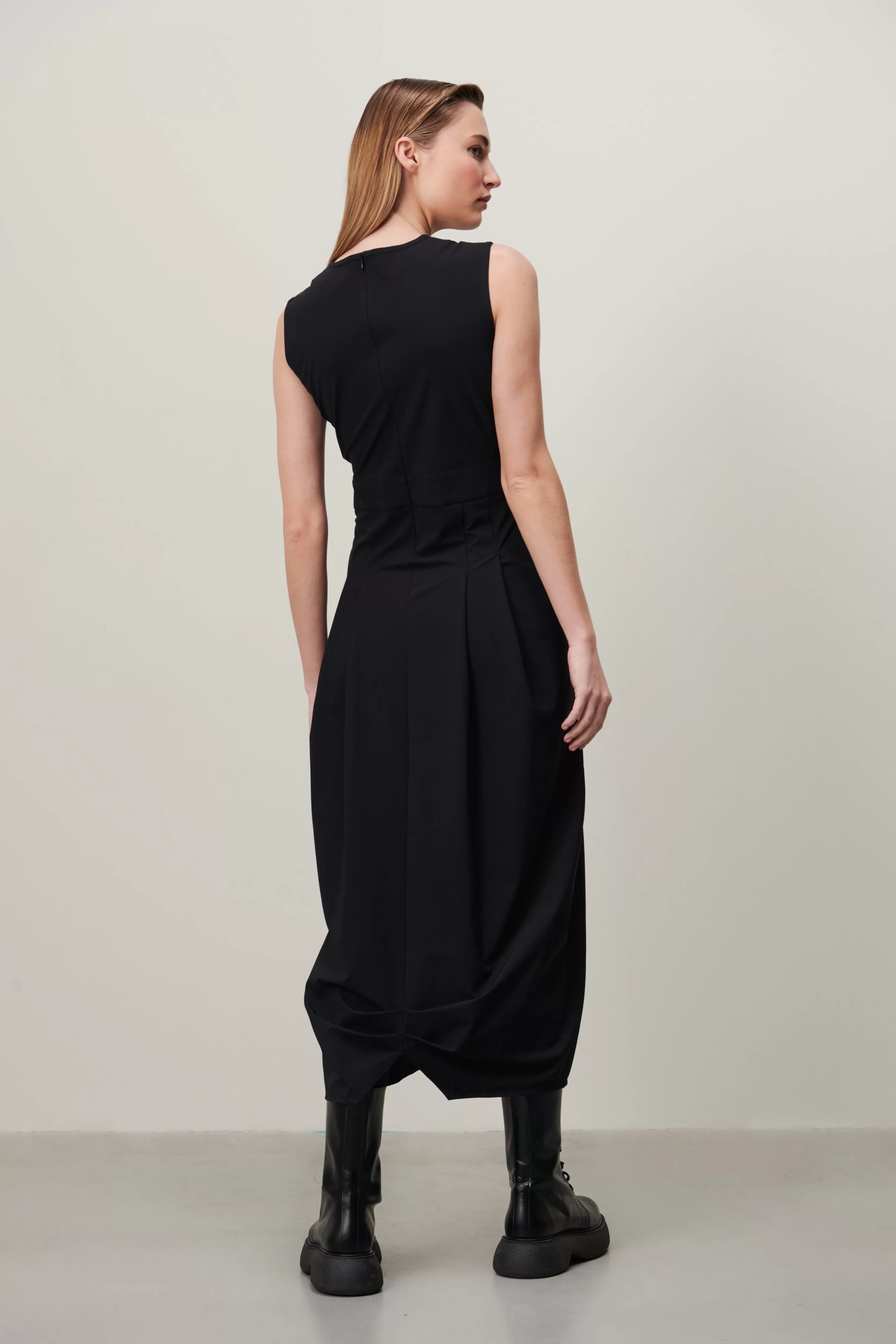 Jane Lushka Jackie Dress Technical Jersey | Black