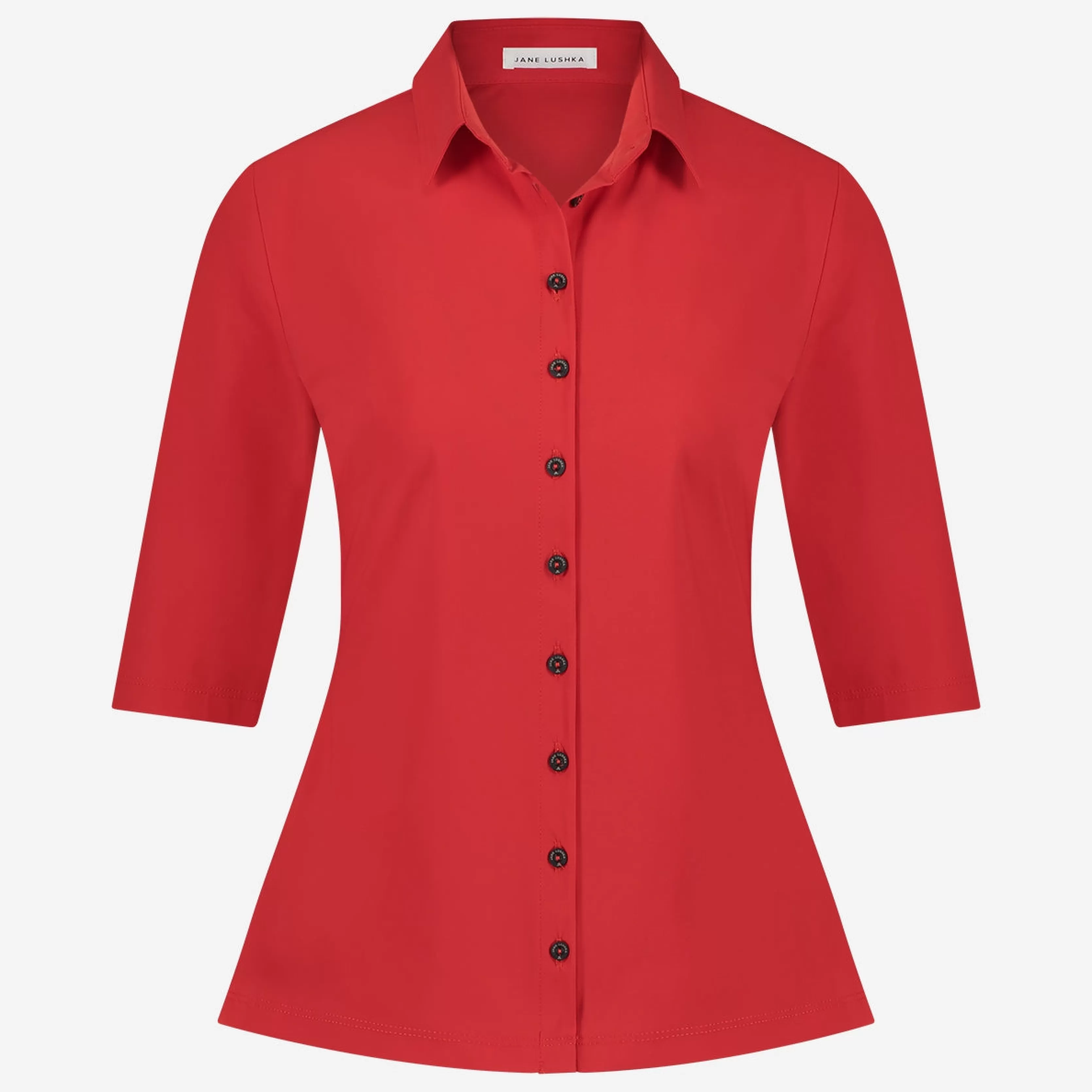 Jane Lushka Kikkie Blouse Technical Jersey | Red