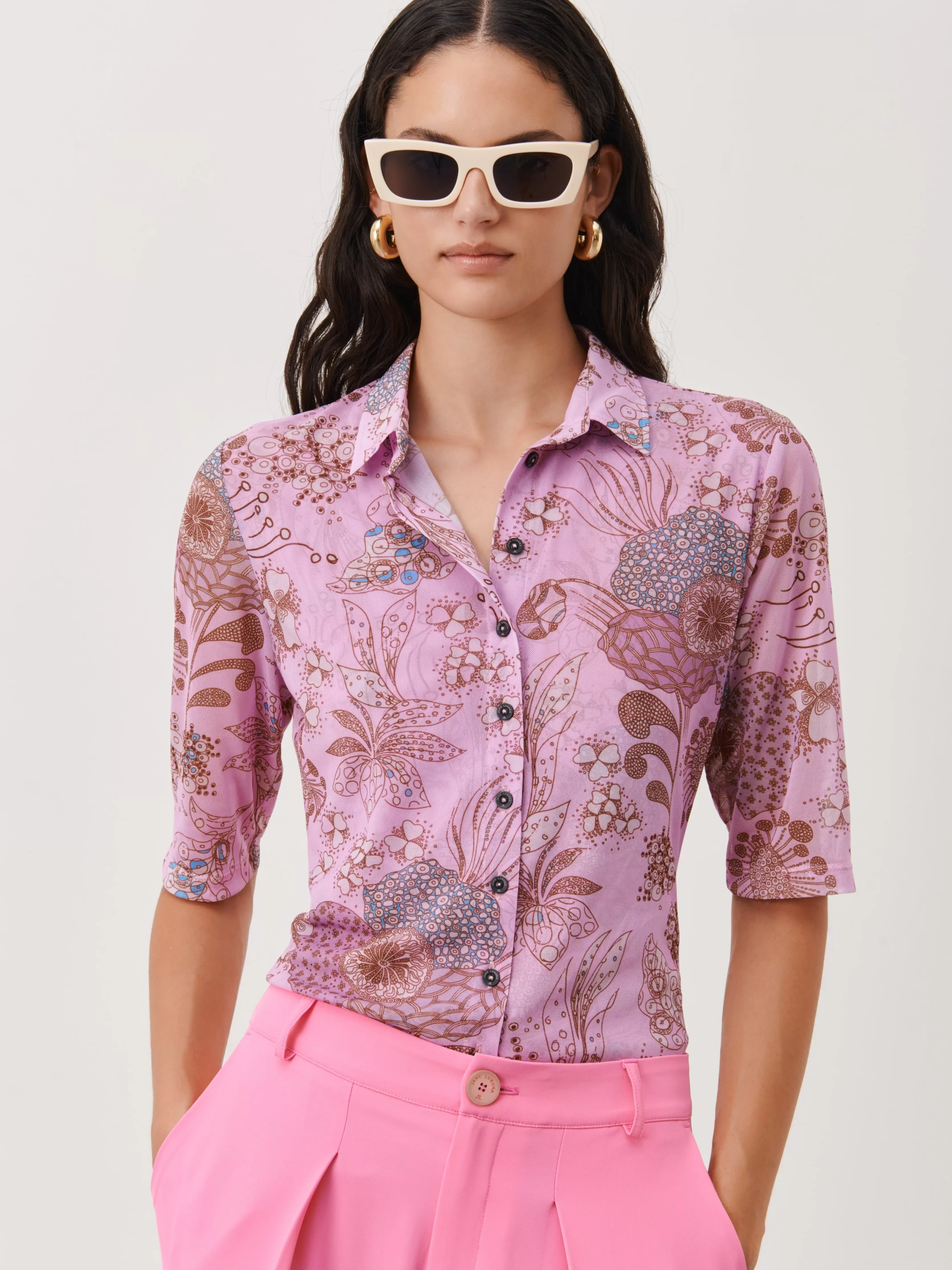 Jane Lushka Noel Blouse | Rose