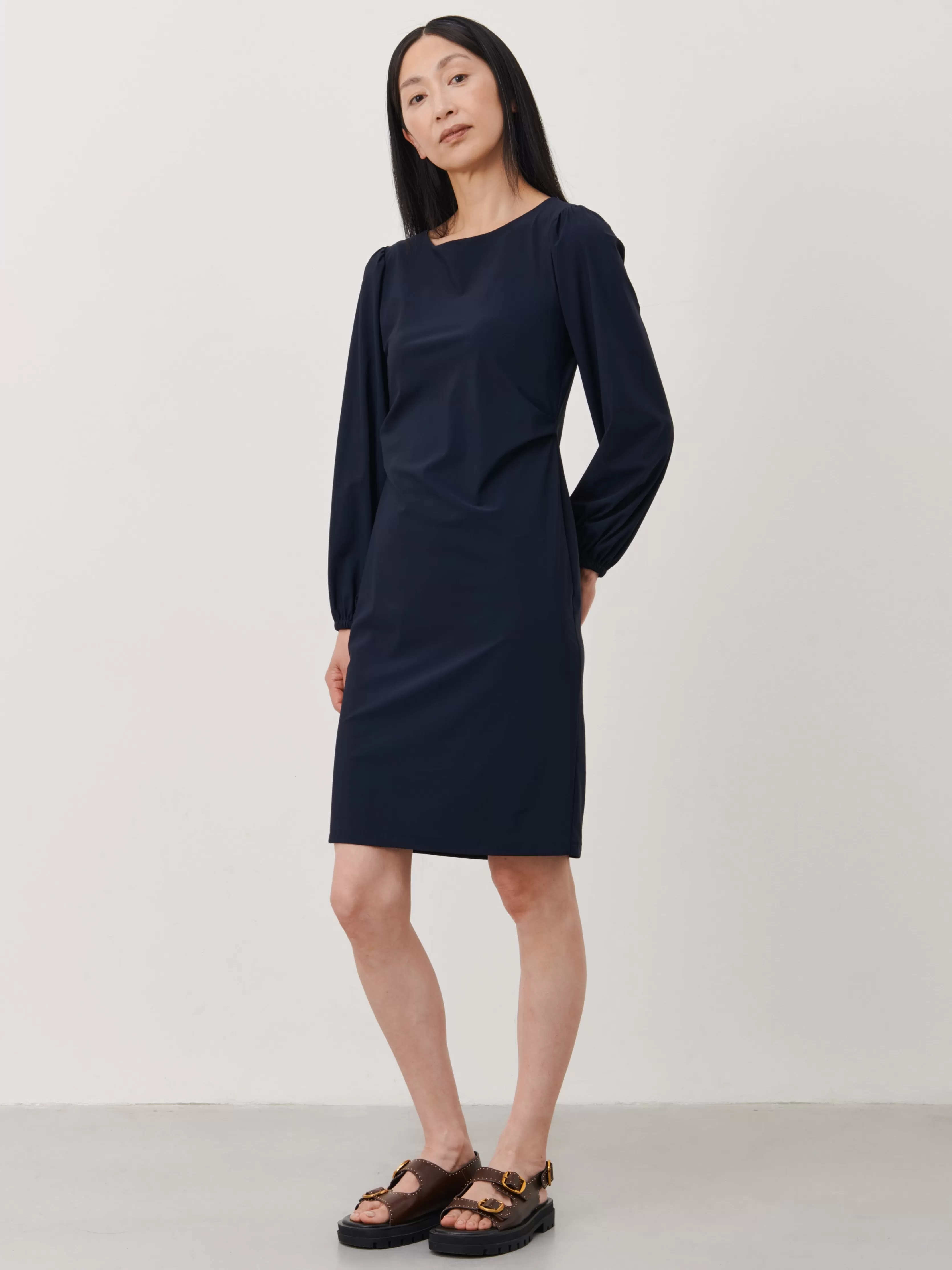 Jane Lushka Silke Dress Technical Jersey | Blue